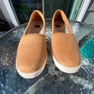 Teva Leather Slip-Ons Tan Size 11